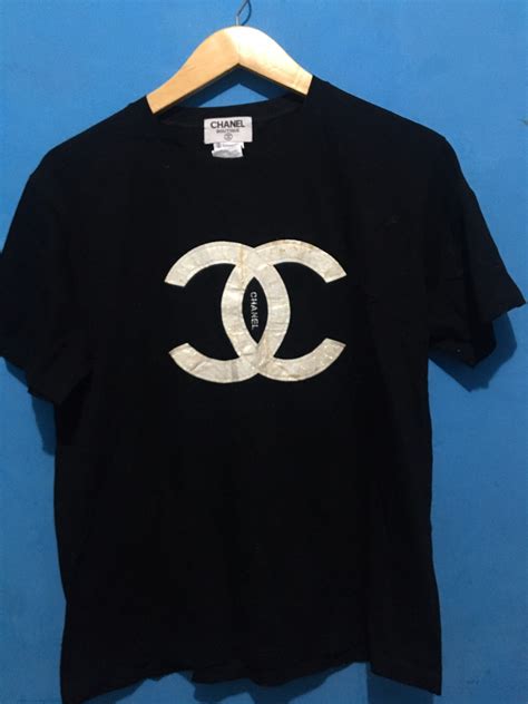 chanel t shirt buy|chanel tee shirts vintage.